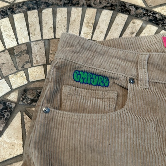 Empire Brown Wide Leg Cords - Picture 2 of 8